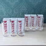 画像6: キリンビール　ノベルティグラス　KIRIN　モールタンブラー　ビールグラス　箱入り6個セット (6)