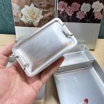 画像10: テイネン　菊ブック弁当箱　アルミ弁当箱　花柄　中サイズ　花柄２種　 (10)