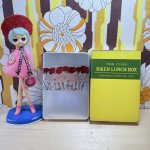 画像5: 理研リケン　ランチボックス　アルミ弁当箱　花柄２種（カーネーション・バラ）ブック弁当箱 (5)
