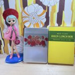 画像7: 理研リケン　ランチボックス　アルミ弁当箱　花柄２種（カーネーション・バラ）ブック弁当箱 (7)