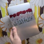 画像14: 理研リケン　ランチボックス　アルミ弁当箱　花柄２種（カーネーション・バラ）ブック弁当箱 (14)