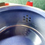 画像8: 北欧風　ホーローケトル　レッド　赤にホワイトの花柄　vintage　琺瑯やかん (8)