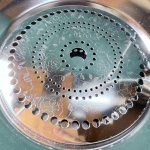 画像6: 大きめステンレス製のハンドル付きオードブルトレイ　水切り付き (6)