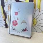 画像2: テイネンアルミBOOK弁当箱　はまゆう　特中　花柄　シルバー　 (2)