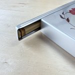 画像5: テイネンアルミBOOK弁当箱　はまゆう　特中　花柄　シルバー　 (5)