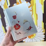 画像8: テイネンアルミBOOK弁当箱　はまゆう　特中　花柄　シルバー　 (8)