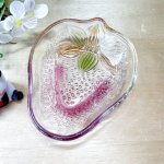 画像4: ストロベリー　いちごのガラス皿　豆皿　2個セット　 (4)