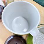 画像7: ツインバード　アイスペール＆ウオーターピッチャーセット　グリーン　ハイビスカス柄　vintage (7)