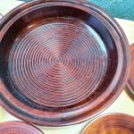 画像5: 木製　菓子器　茶托　漆器　セット　 (5)