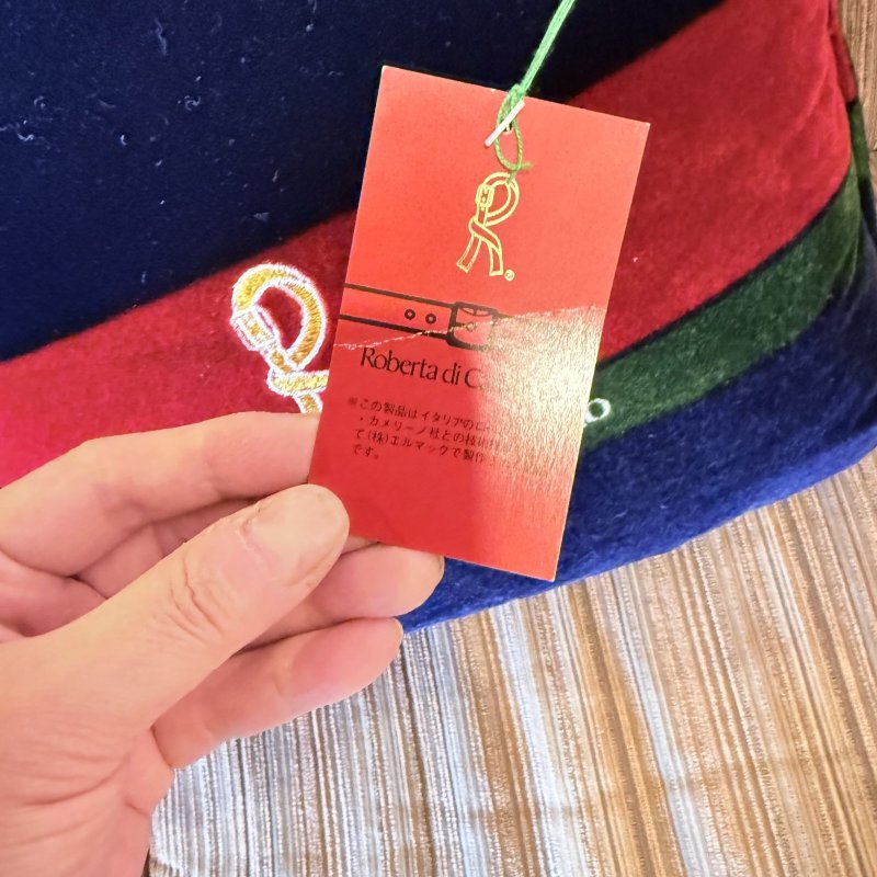 画像8: ロベルタ　Roberta di Camerino　ミニクッションセット　deadstock (8)