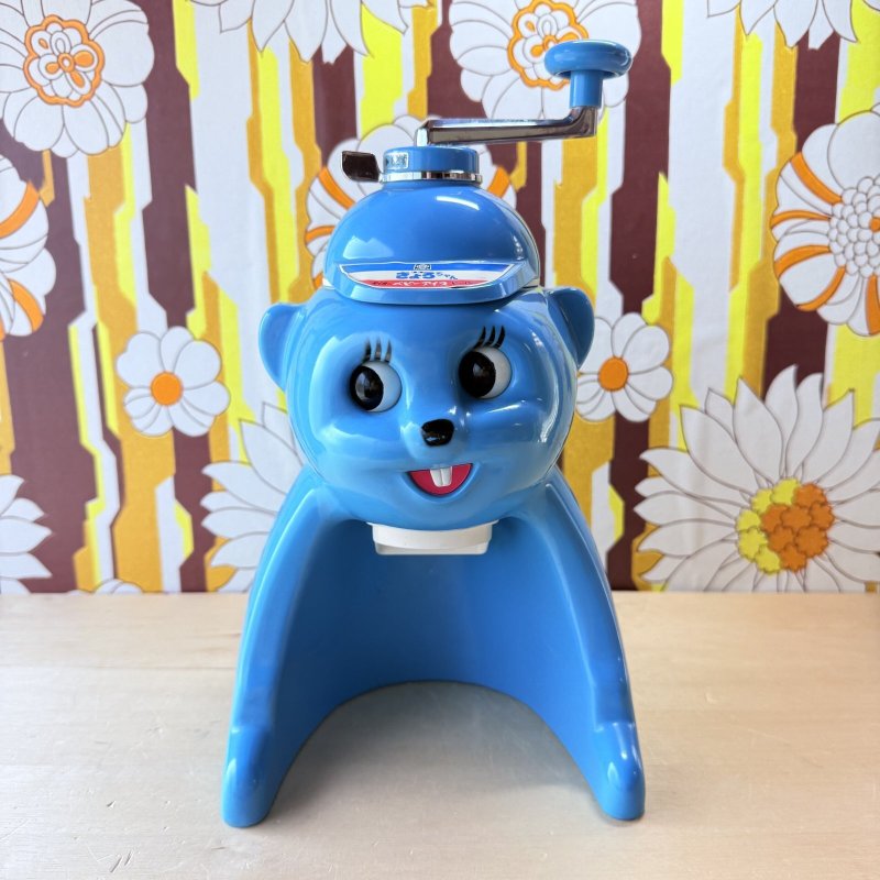 画像1: タイガーベビーアイス　きょろちゃん　ビーバー　ブルー　vintage (1)