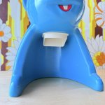 画像3: タイガーベビーアイス　きょろちゃん　ビーバー　ブルー　vintage (3)