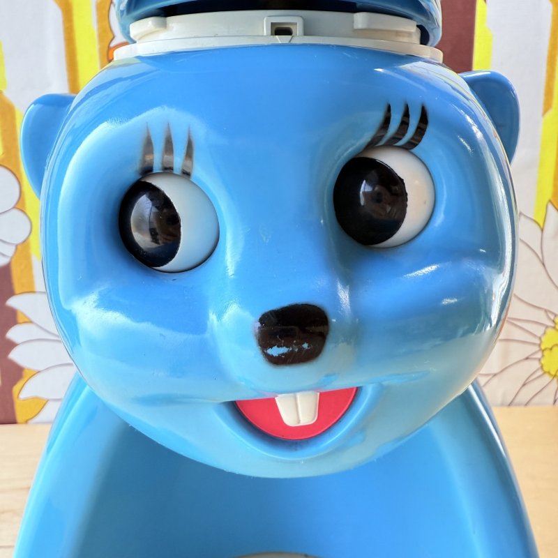 画像6: タイガーベビーアイス　きょろちゃん　ビーバー　ブルー　vintage (6)
