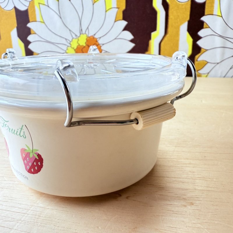 画像3: EJIRY　エジリーフレッシュパッカー　陶器製保存容器　ストロベリー　いちご (3)