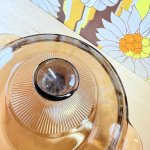画像3: corning vision　ビジョン　コーニング　FRANCE　ガラス鍋　パイロセラム　20cm　蓋線あり (3)