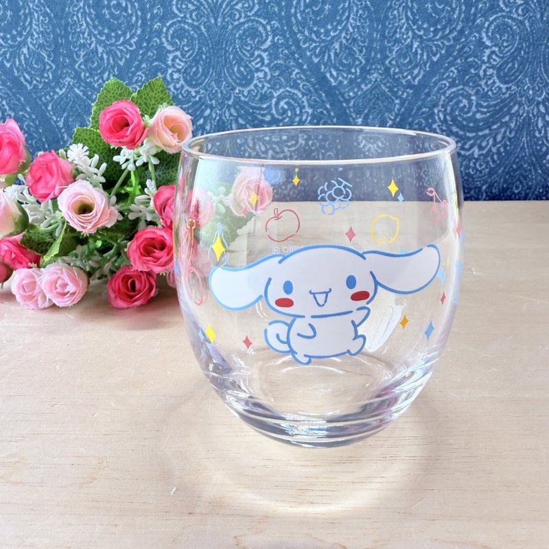 画像1: 2021年製　SANRIO　サンリオ　シナモロール　デザートグラス (1)