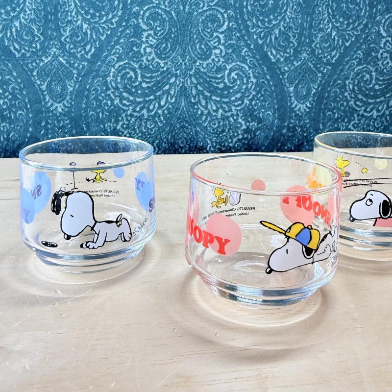 画像2: Snoopy　peanut　スヌーピーミニグラス3個セット (2)