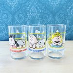 画像1: peanut Snoopy スヌーピー グラス 各種 (1)