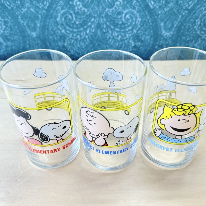 画像4: peanut Snoopy スヌーピー グラス 各種 (4)