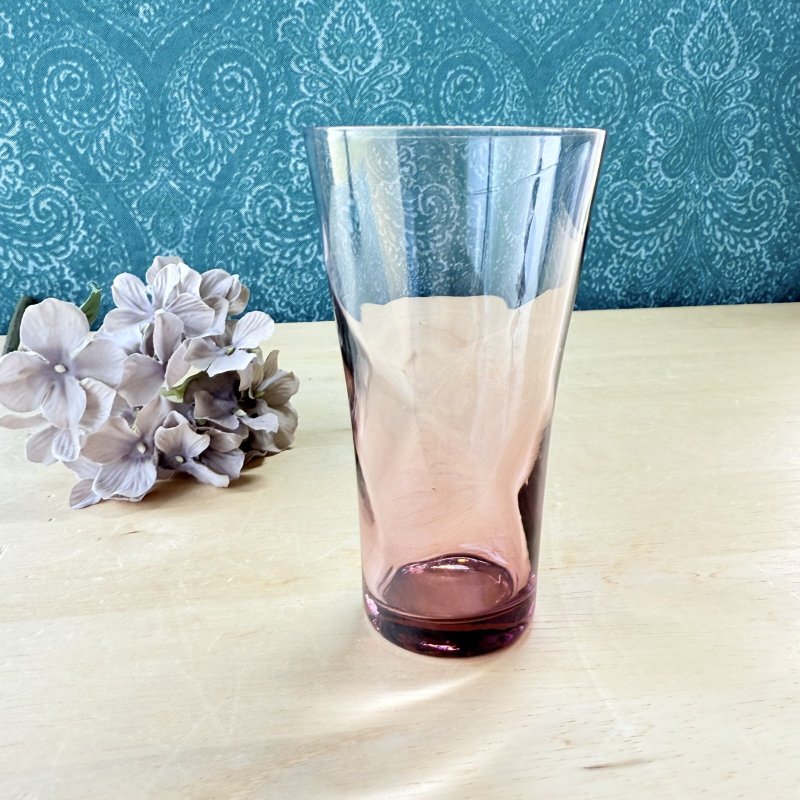 画像5: 紫硝子　パープル　一口グラス　モール系モダン (5)