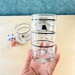 画像5: silvia&silvester ホワイト&ブラック 猫 グラス タンブラー 小 大 各種 (5)