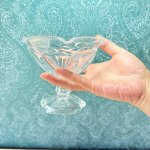 画像11: ？？？純喫茶　パフェグラス　ガラス製アイスクリームカップ　朝顔型 (11)
