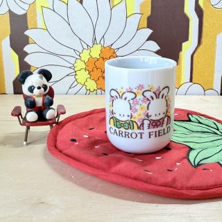 昭和レトロ　花のシリーズ、おしゃれセット、すずらん　新品　未開封 キッチンセット 花柄フキン＆ポットホルダーセット レトロポップ