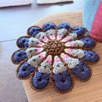 画像8: hapihapi handmade お花の円座　AZ70 (8)
