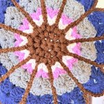 画像10: hapihapi handmade お花の円座　AZ70 (10)