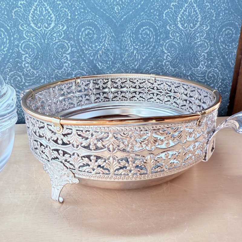 画像10: ツインバード　NEOREX　ネオレックス耐熱ガラス鍋　tablebasket　テーブルバスケット　耐熱ファンシーキャセロール丸型 (10)