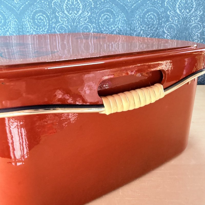 画像3: 蓋がトレーになる茶櫃　鈴木悦郎先生風イラスト　木立ち　 (3)