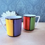 画像1: SONIA RYKIEL　ソニアリキエル　フランス　マグカップ2個セット (1)