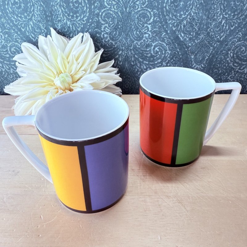 画像2: SONIA RYKIEL　ソニアリキエル　フランス　マグカップ2個セット (2)