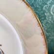 画像5: MARUTA　26cmプレート皿　パール柄　ピンクブルーの花模様　 (5)