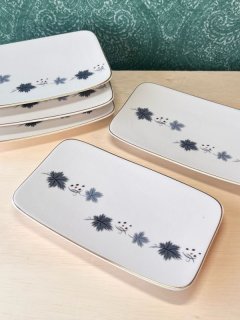 TOYOTOKI東洋陶器 モダンティーカップ&ソーサー misono 藍色 花 TOYOTOKI東洋陶器 モダンティーカップ&ソーサー misono 藍色 花