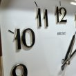 画像10: SEIKOquartz　セイコークオーツ　壁掛け時計　モダンゴールド　木製　ミッドセンチュリー　 (10)