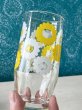 画像8: TOYOGLASS　東洋ガラス　レトロポップ　イエロー花柄グラス　G290 (8)