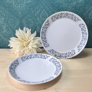 NORITAKE ノリタケ アイボリーチャイナ イエロー系小花柄 洋皿 26.5cm 