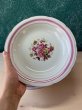 画像6: TAMAKAZE　ピンクローズ　花柄プレート　昭和のカレー・シチュー皿　各枚数 (6)
