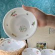 画像5: コレール　CORELLE　岩城硝子　サラダセット　プリティフルーツ　サラダボウルセット　籠付き (5)