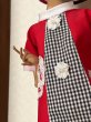 画像5: ORION　オリオン　女優帽の赤いモダンワンピース　立ち姿ポーズ人形　MC15 (5)