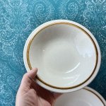 画像4: stoneware　Japan　サラダボウル　ブラウンライン　2個セット (4)