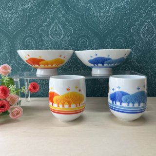 ☆昭和レトロ品 エンゼル陶器 鈴木悦郎 ETSURO 長谷川昌子 馬場