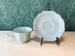 画像4: NORITAKE　ノリタケcontemporaryfineChina　クリームブルーのカップ＆ソーサー (4)