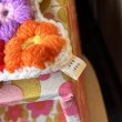 画像8: hapihapi ハンドメイド　かごの目隠しや敷物に。　花モチーフ編み　厚手 (8)