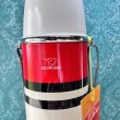 画像2: 象印ニューサーモス　魔法瓶水筒　KNC-900　赤ボーダー　 (2)