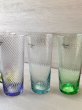 画像6: SASAKI CRISTAL 佐々木ガラス　紫モールグラス　5個セット (6)