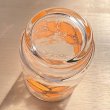 画像6: 佐々木ガラス　クリームオレンジの花柄グラス　手書き風 (6)