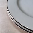 画像6: 純喫茶　アイボリーに金縁のプレート皿　La Seine　21cm　 各枚数 (6)