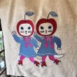 画像9: 【KILKI】 刺繍バッグ Yumi Kitagishi&KILKI ネコ 北岸由美 【インド製】 (9)